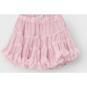NAME IT - NMFRITUL TULLE SKIRT - Meisjesrok - Lichtroze - Tule - Polyester Voering