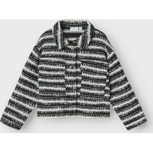 Overhemd - Lange Mouwen - Geweven Stof - Loose Fit - Voorzakken - Drukknoopsluiting - China Kraag