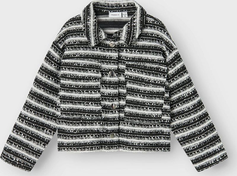 Overhemd - Lange Mouwen - Geweven Stof - Loose Fit - Voorzakken - Drukknoopsluiting - China Kraag