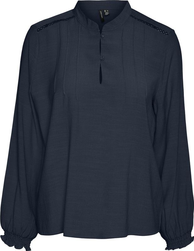 Vmcollie - Blouse - O-hals - Lange Mouwen - Regular Fit