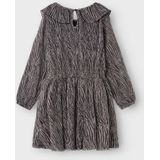 Jurk - Glitter - Lange Mouwen - O-hals - Loose Fit