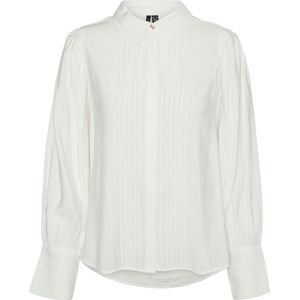 Vero Moda Blouse Vmdayma Ls Shirt Wvn Ga 10317626 Snow White Dames