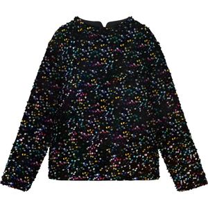 NAME IT - Nkfrunica - Blouse - Zwart - Lange Mouwen