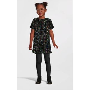 NAME IT Tuniekjurk voor meisjes, Nkfrunica Ss, zwart, 140