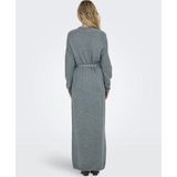 Onlleva - Lange Jurk - Gebreide Jurk - Hoge Hals - Lange Mouwen - Regular Fit