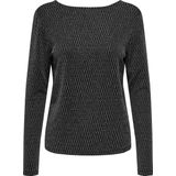 Only - Onlcarol l s 2-Way Glitter Mix Top Jrs - Meisjes - Blouses