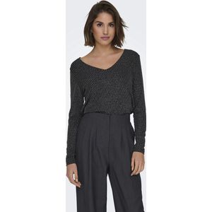 Only - Onlcarol l s 2-Way Glitter Mix Top Jrs - Meisjes - Blouses