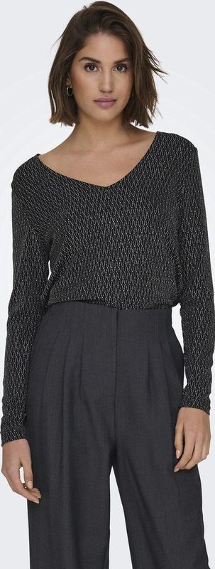 Only - Onlcarol l s 2-Way Glitter Mix Top Jrs - Meisjes - Blouses