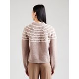 VERO MODA VMCHARMAINE LS O-Neck Pullover GA Boo, Silver Mink/Detail: w. Birch, XS