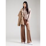 VERO MODA VMCHARMAINE LS O-Neck Pullover GA Boo, Silver Mink/Detail: w. Birch, XS