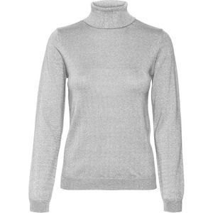 Vero Moda - Vmhappyglitter Ls Rollneck Pullover Boo - Dames - Gebreide Truien