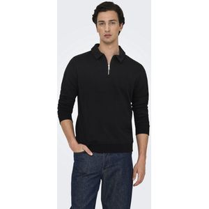 Only & Sons - Onsdavid - Trainingspak - Zwart - Katoen