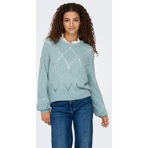 ONLY - ONLGEENAS LS STRUCTURE O-NECK KNT NCA - Meisjes - Gebreide truien