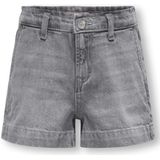 ONLY GIRLS - Wide Leg Fit Denim Shorts - Blauw - Denim