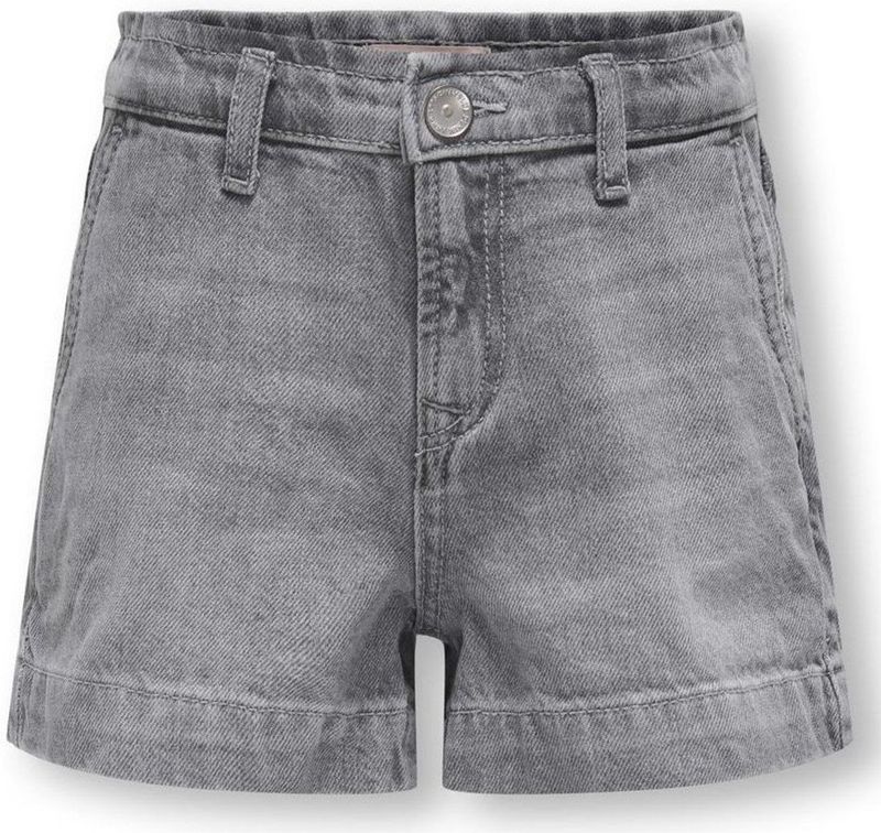 ONLY GIRLS - Wide Leg Fit Denim Shorts - Blauw - Denim