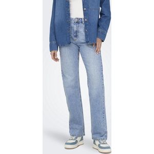 Only - Onlbillie Ex Hw Straight Dnm Pim740 Cs - Dames - Jeans