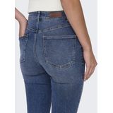ONLY - Slim Jeans - Medium Blue - Denim - Hoge Taille