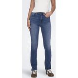 ONLY - Slim Jeans - Medium Blue - Denim - Hoge Taille