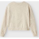 Gebreid Vest - Lange Mouwen - Zacht - O-hals - Geribbelde Manchetten