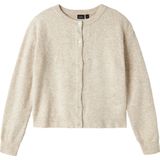 Gebreid Vest - Lange Mouwen - Zacht - O-hals - Geribbelde Manchetten