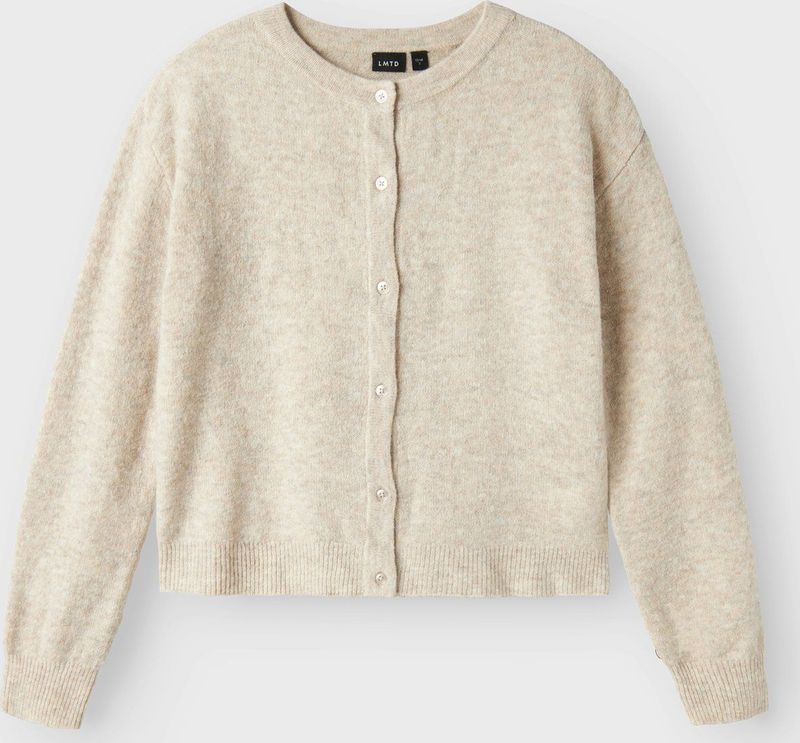 Gebreid Vest - Lange Mouwen - Zacht - O-hals - Geribbelde Manchetten