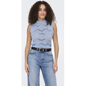Onlfrida - Gebreide Top - Mouwloos - O-hals - Regular Fit