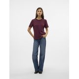Vmpaulina - T-shirts - Regular Fit - Korte Mouwen - O-hals