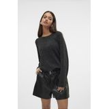 Vero Moda - Vmdoffyshine Ls o-Neck Blouse Rep Noos - Dames - Gebreide Truien