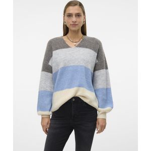 Vero Moda - Vmdesma Ls v-Neck Pullover Ga Boo - Dames - Gebreide Truien