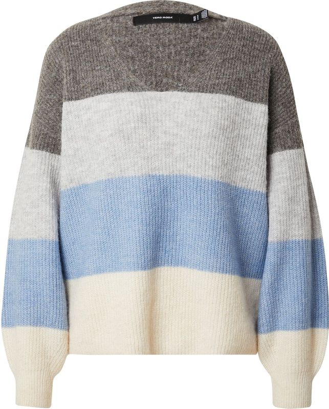 Vero Moda - Vmdesma Ls v-Neck Pullover Ga Boo - Dames - Gebreide Truien