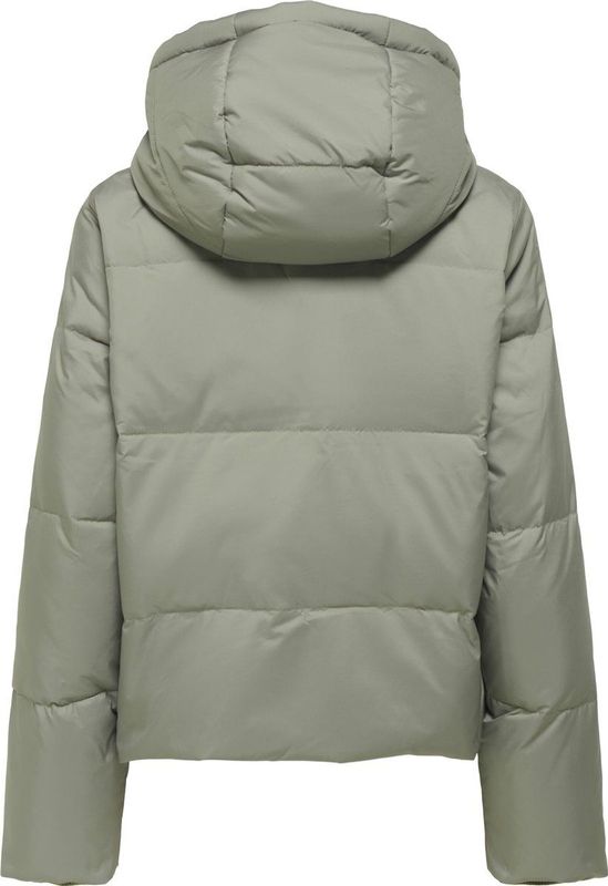 Veste - Capuchon - Korte Lengte - Polyestervoering - Donsopvulling