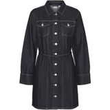 Vmoda - Blousejurk - Denim - Lange Mouwen - Knoopsluiting - Regular Fit