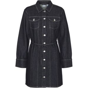 Vmoda - Blousejurk - Denim - Lange Mouwen - Knoopsluiting - Regular Fit