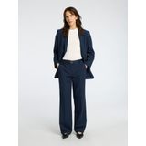 SELECTED - Rita - Broek - Zwart - Wijde Pijpen - Lang