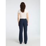 SELECTED - Rita - Broek - Zwart - Wijde Pijpen - Lang