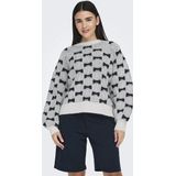 ONLY - ONLCLARA LS BOW O-NECK KNT - Dames - Gebreide truien