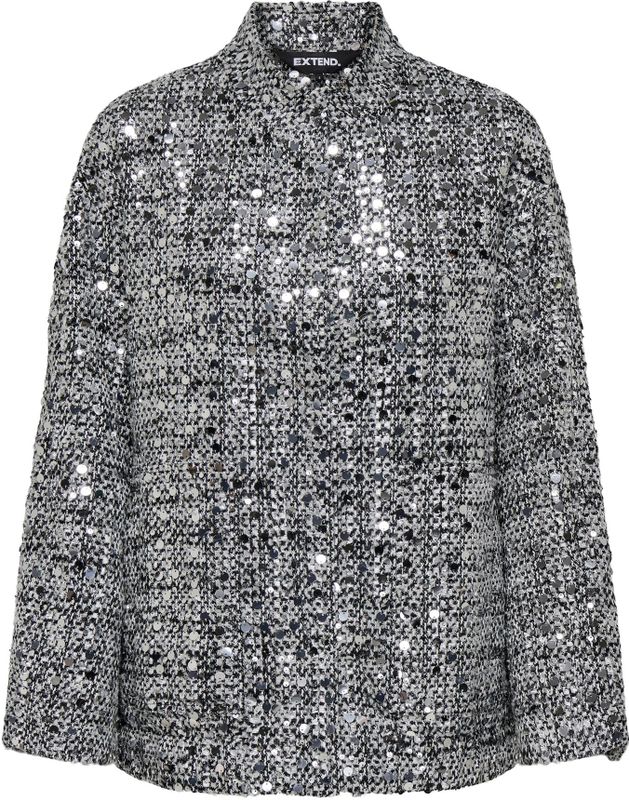 Onlquinn - Bomber Jacker - Hoge Hals - Lange Mouwen - Ritssluiting - Polyester Voering