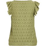 VILA Shirt 'VIAmalina'  olijfgroen