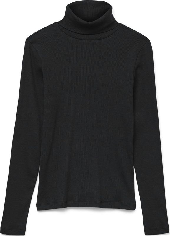 Vmchloe - T-shirts - Rolkraag - Lange Mouwen - Tight Fit