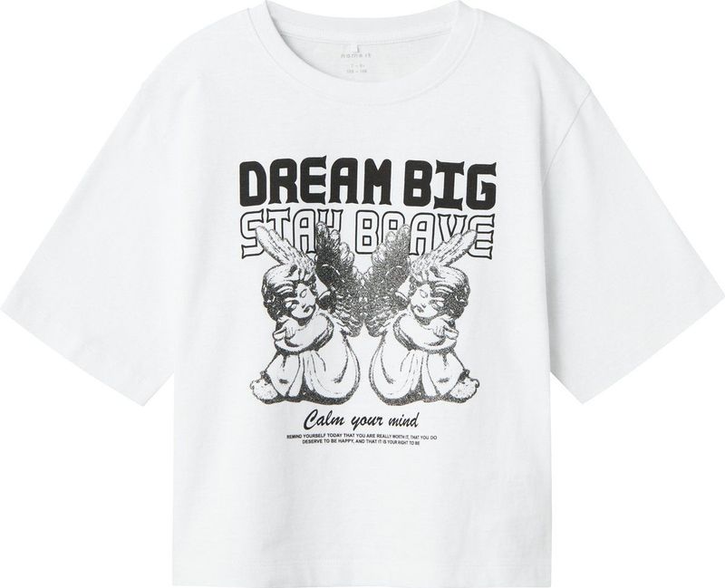 T-shirt - Regular Fit - Korte Mouwen - Folieprint