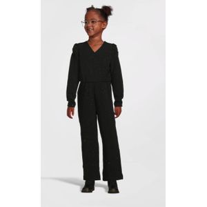 Jumpsuit - Lange Mouwen - Zware Jersey - Glitter Detail