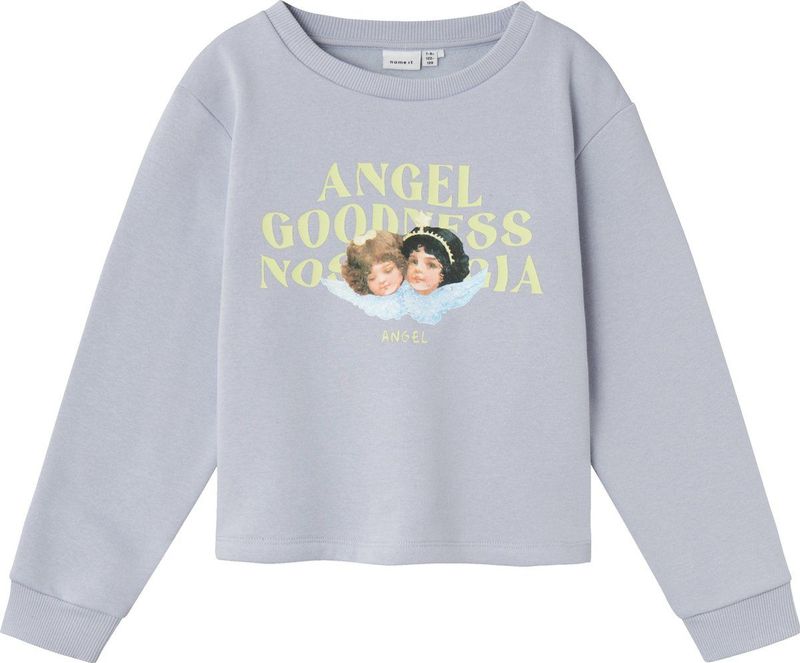 Name it - Nkfrevo Ls Nreg Sweat Bru Box - Meisjes - Sweaters