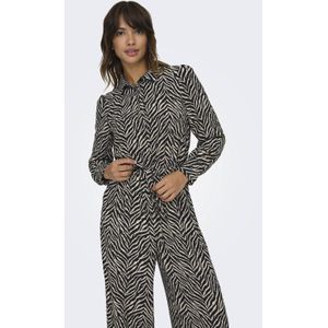 Only Onlkatty Life Jumpsuit Black Katty Animal BEIGE M