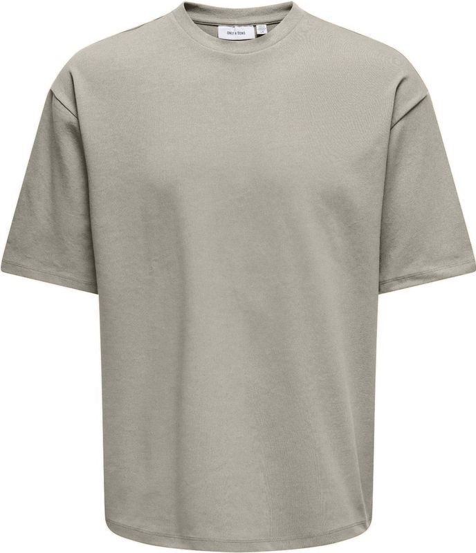Only & Sons - T-shirt - Effen - Korte Mouwen - Ronde Hals - Heren