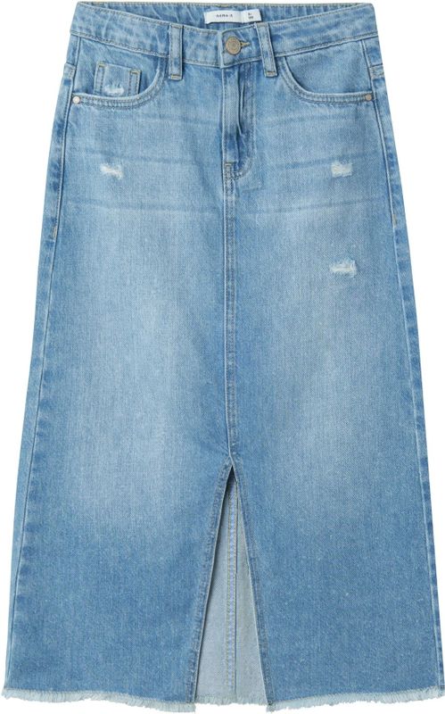 Name It Rok - Noos - NkfKat - Light Blue Denim - Name It - 6 jaar (116) - Rok