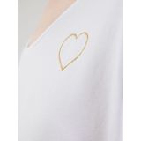 Pieces - Pcnew Billy Tee Emb Jrs Noos Bc - Meisjes - t-Shirts