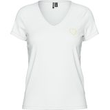 Pieces - Pcnew Billy Tee Emb Jrs Noos Bc - Meisjes - t-Shirts