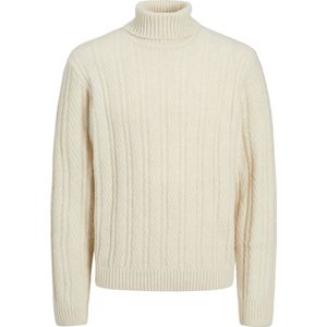 Jack&jones - Jprblatrent Knit Cable Roll Neck Bf Ln - Heren - Gebreide Truien