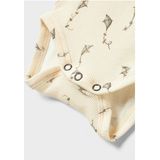 Romper - Lange Mouwen - Jersey - Grandad Hals - Drukknoopsluiting