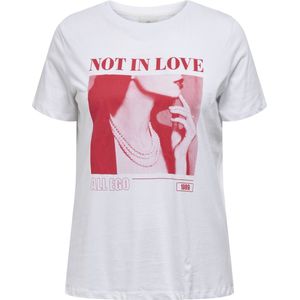 ONLY CARMAKOMA - Carjulieta - T-shirt - Katoen - Regular Fit